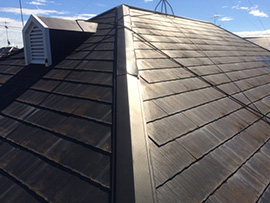 アパートコロニアル屋根塗装（施工前）